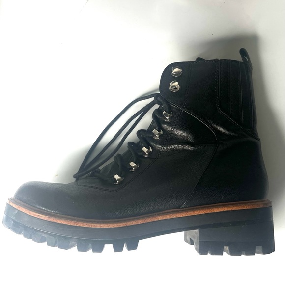 Nine West Ivani Combat Boots - Picture 2 of 4